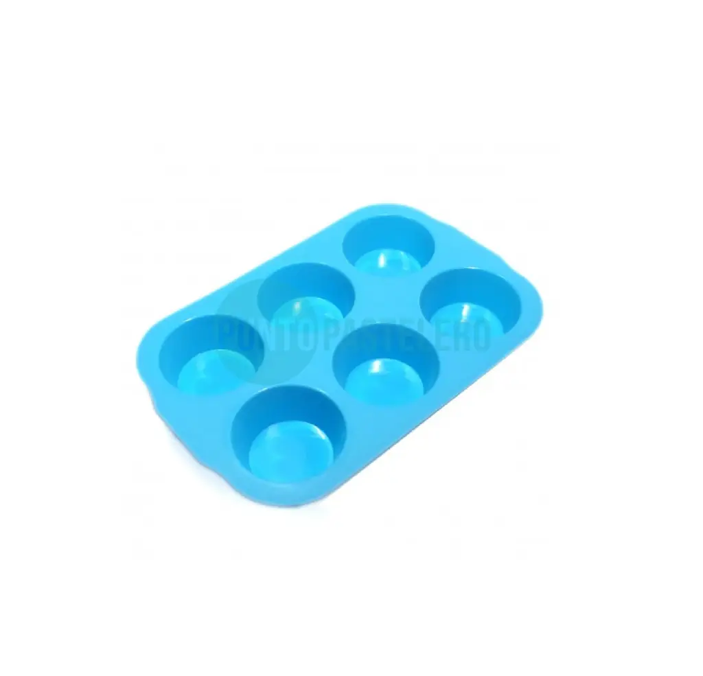 [00103066] MOLDE SILICONA PARA 6 CUPCAKES (N° 10) [P]