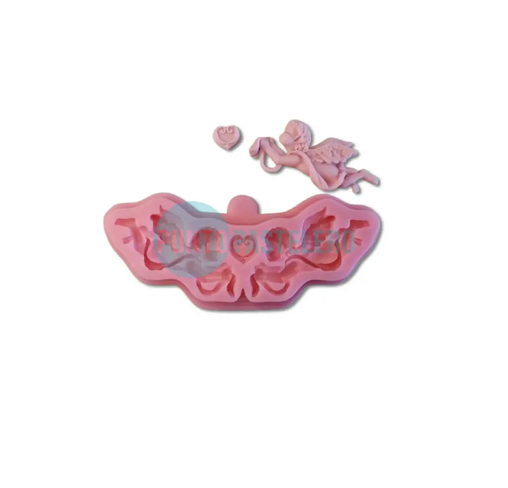 [7412345679255] MOLDE DE SILICONA DOS ANGELES [C11]