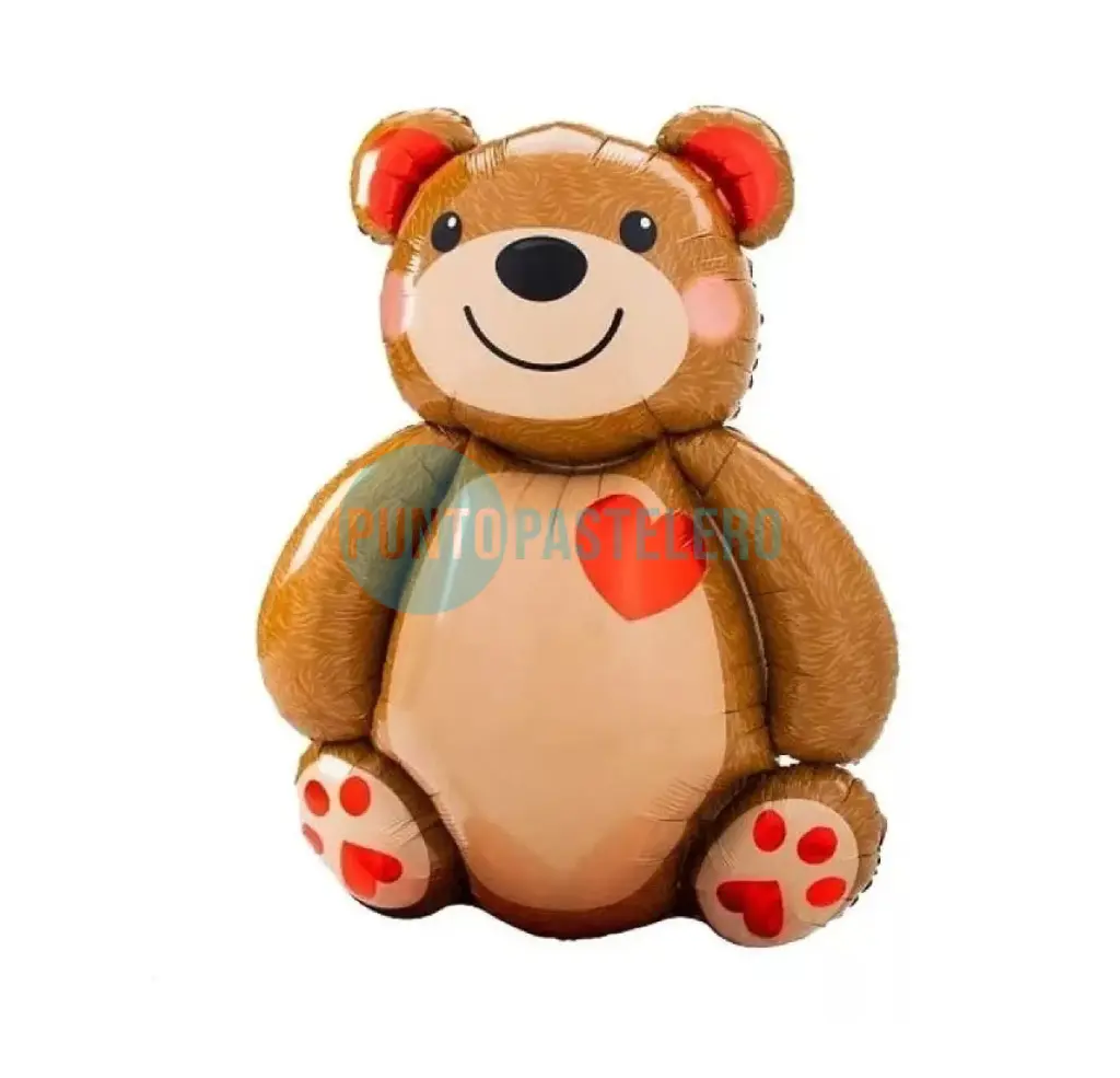 GLOBO OSITO ENAMORADO (90 CM) [15-3]