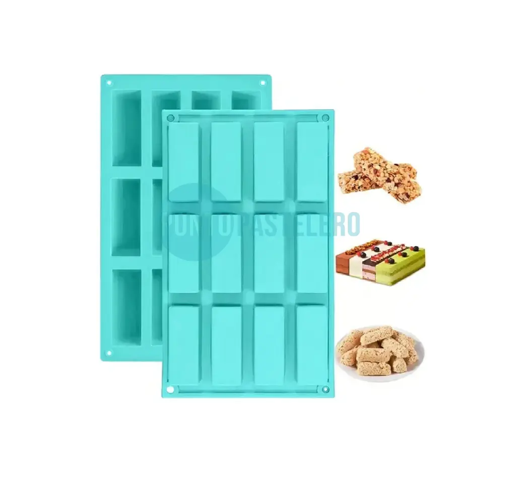 MOLDE SILICONA MINI BARRITAS (19X17X1.5 CM) [P]