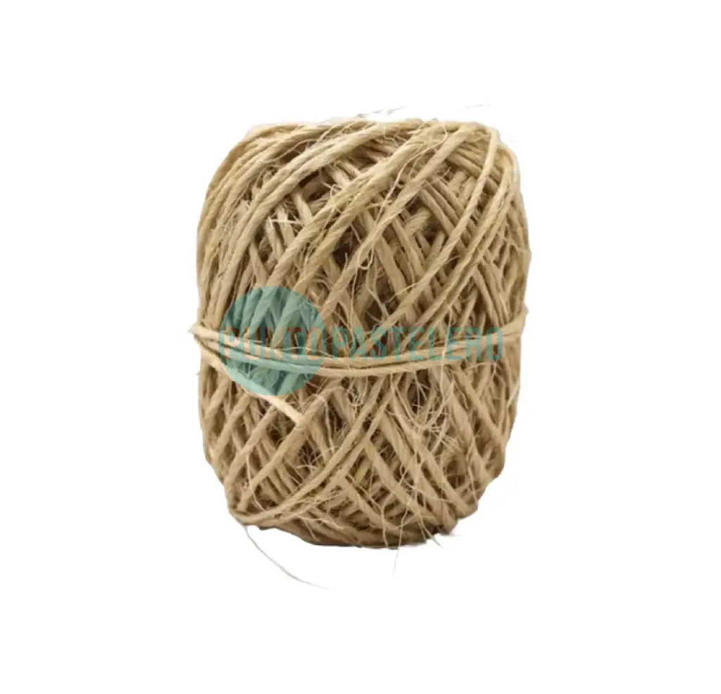 HILO SISAL NATURAL 2 MM OVILLO (X 20 MT.)