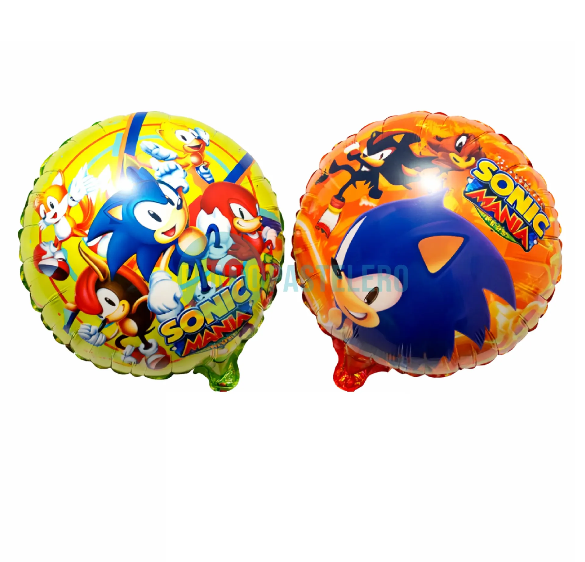 GLOBO METALIZADO SONIC (23 CM) (MODELO 2) [16-5]