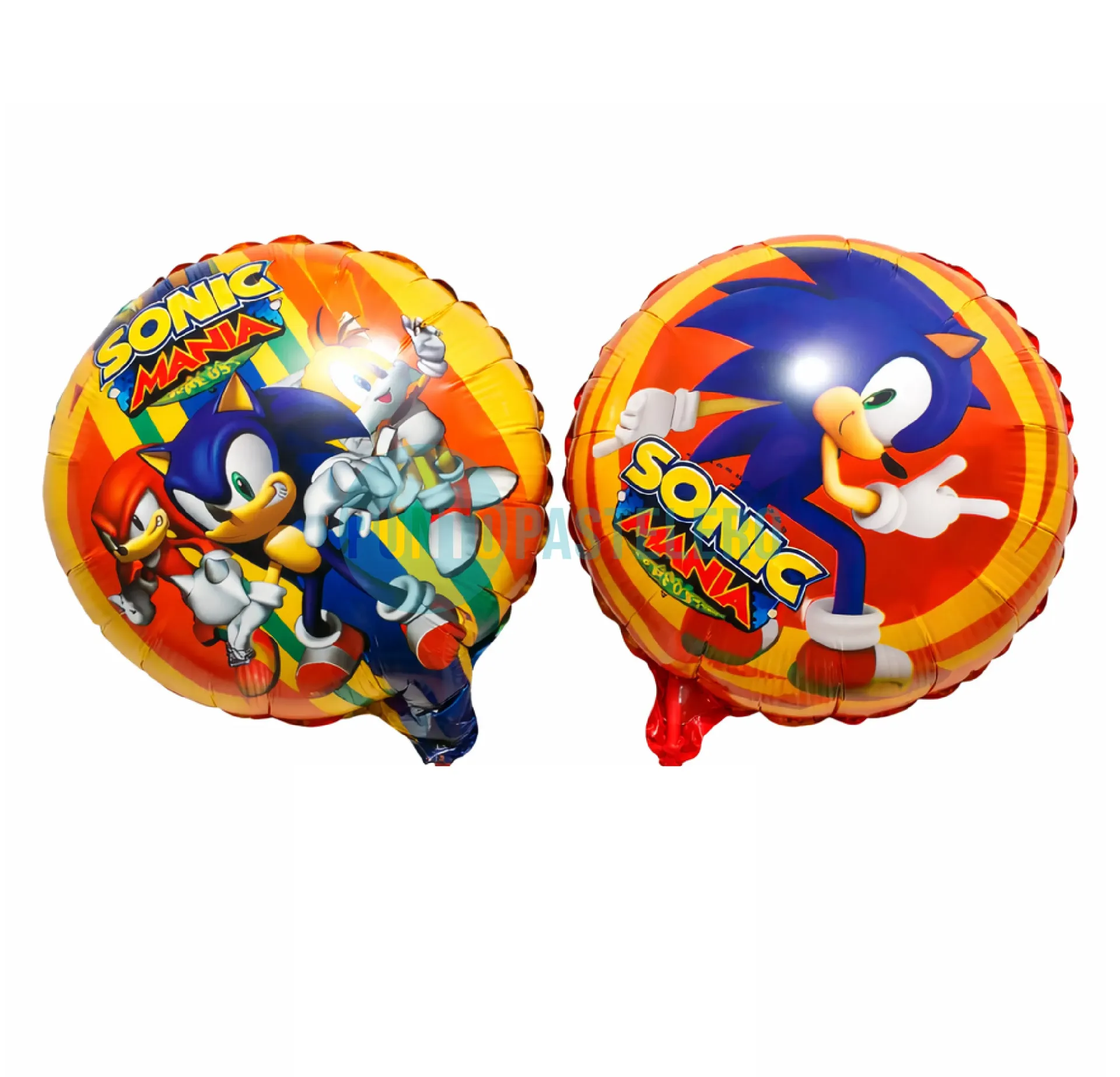 [SNIC1] GLOBO METALIZADO SONIC (23 CM) (MODELO 1) [16-5]