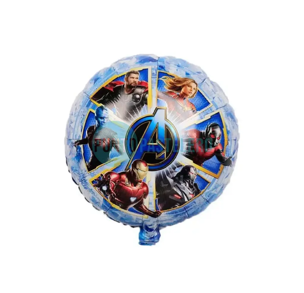 GLOBO METALIZADO AVENGERS (45 CM) (COLORES VARIOS) [C2-F1]