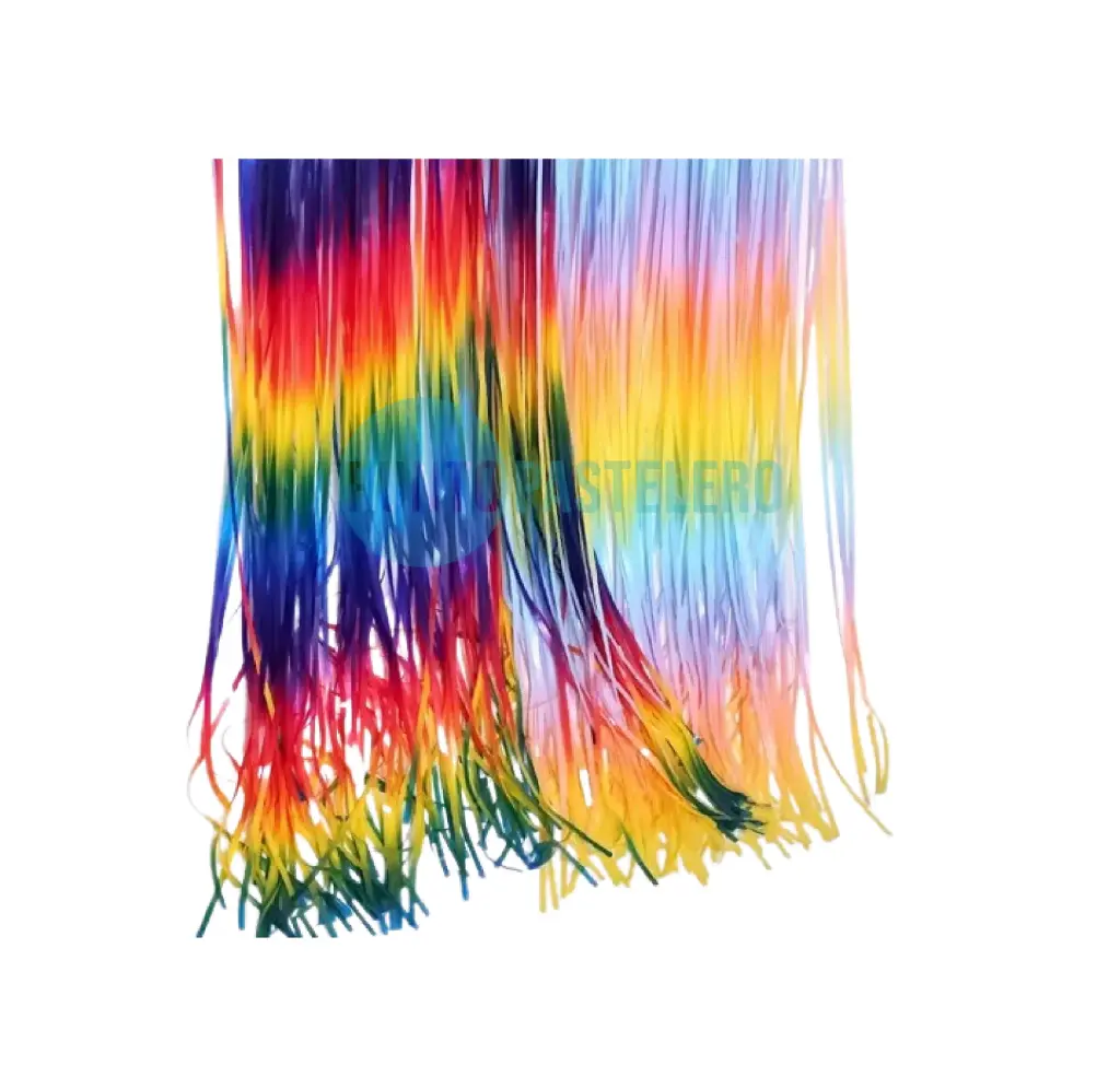 CORTINA FOIL FRINGE DEGRADE OSCURO (1 X 2 MT.)