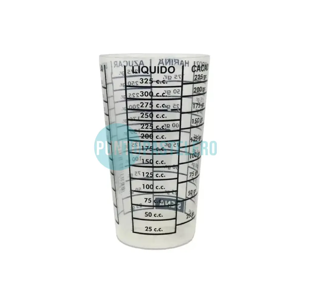 VASO MEDIDOR PLASTICO (17 CM)