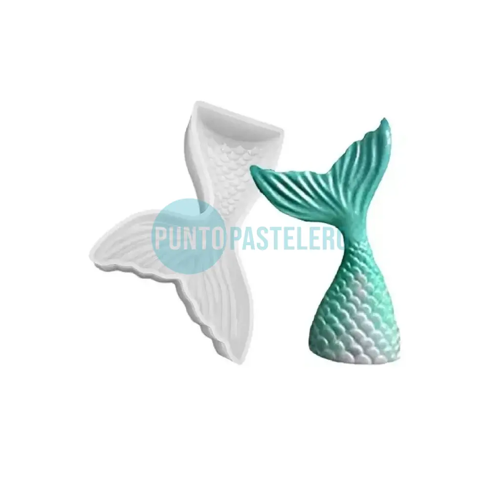 MOLDE DE SILICONA RESINA - COLA DE SIRENA [C8]
