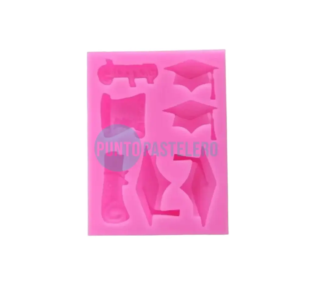 MOLDE DE SILICONA BIRRETE GRADUADO [C9]