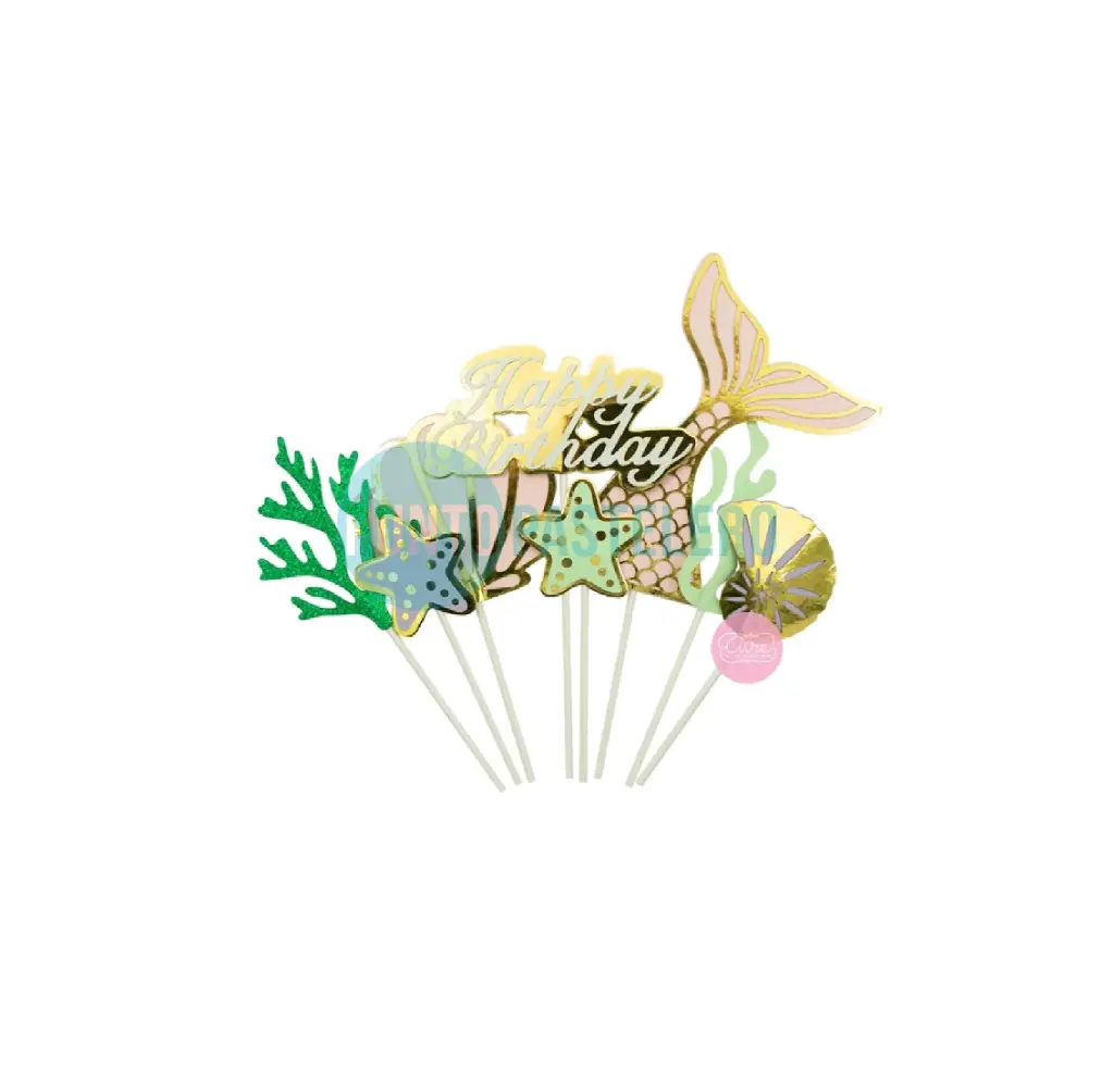 SET TOPPERS FONDO DEL MAR