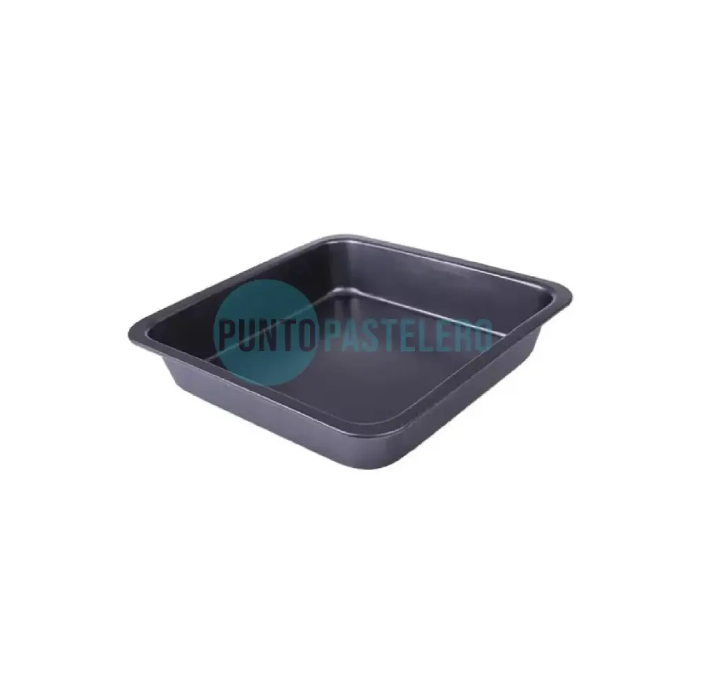 BANDEJA ANTIADHERENTE CUADRADA (23X22X5 CM)