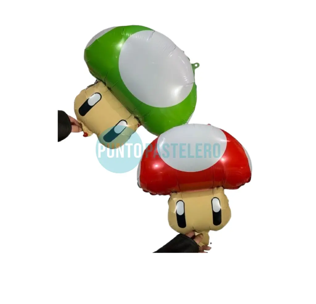 GLOBO METALIZADO HONGUITO MARIO BROS (52X42 CM) [25-3]