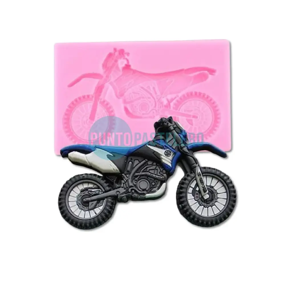 MOLDE DE SILICONA MOTO CROSS [C12]