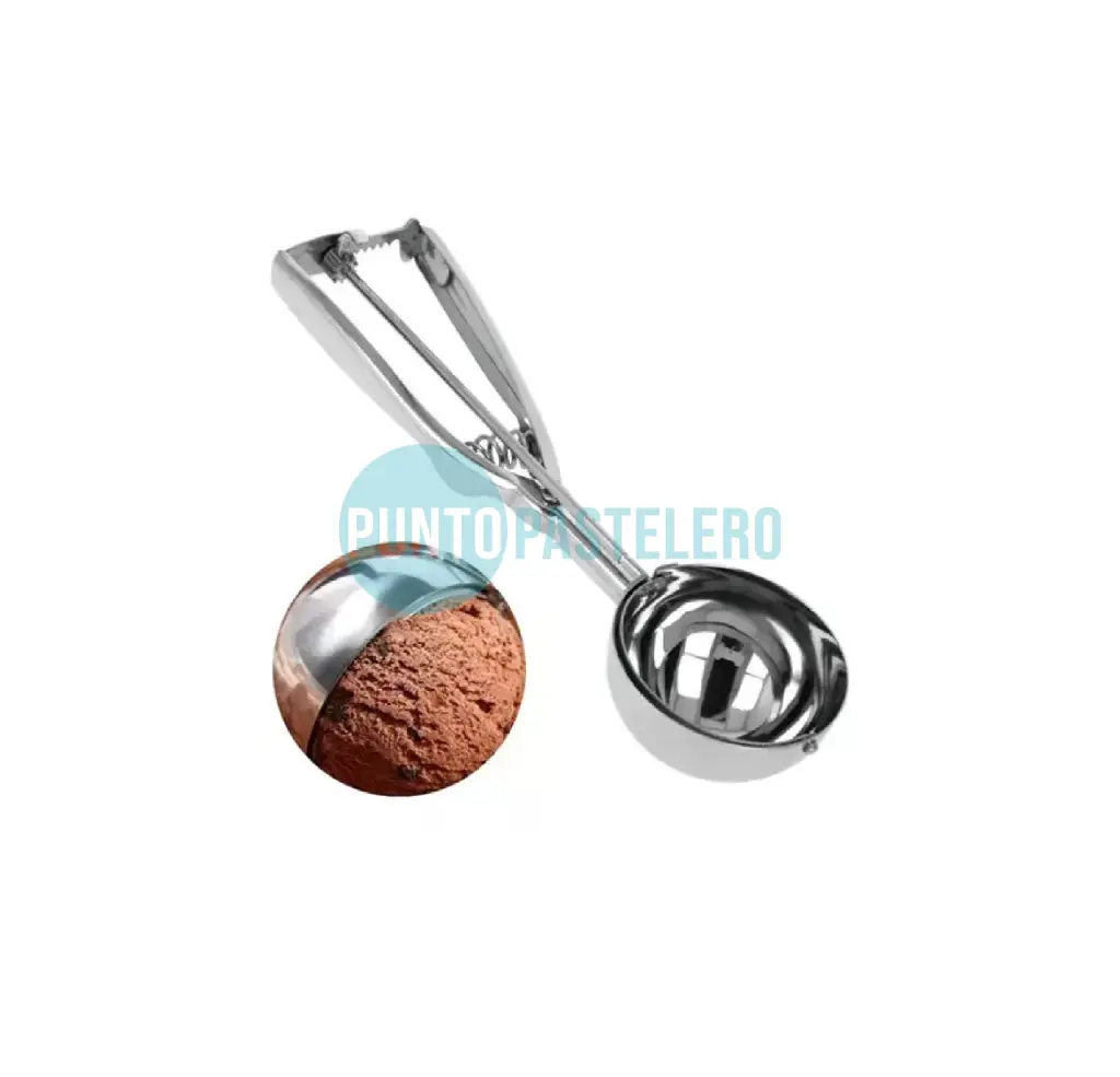 CUCHARA PARA HELADO ACERO INOXIDABLE (5 CM)