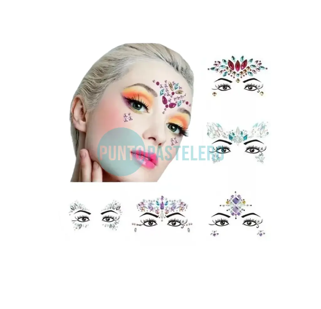CRISTALES AUTOADHESIVOS GEMAS STRASS