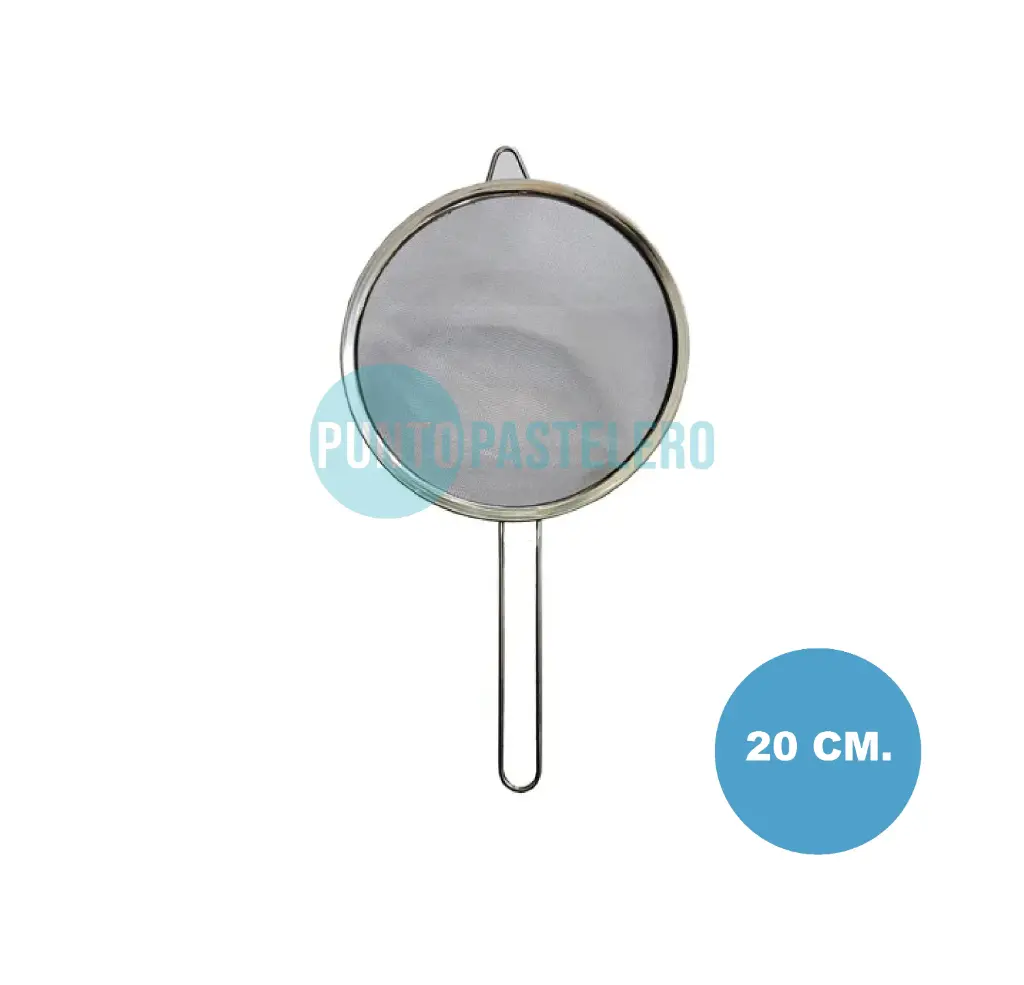 COLADOR DE ACERO (20 CM DIAMETRO)