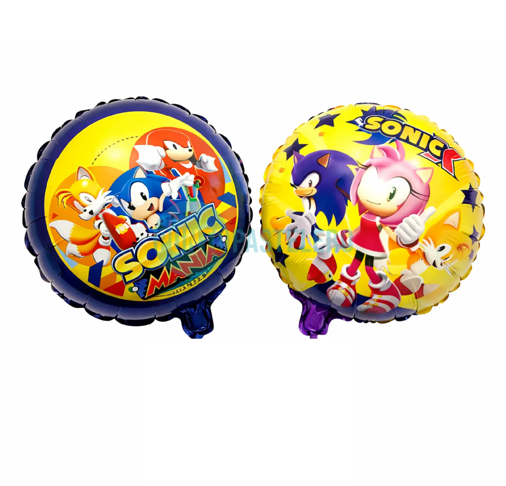 [SNIC3] GLOBO METALIZADO SONIC (23 CM) (MODELO 3) [16-5]