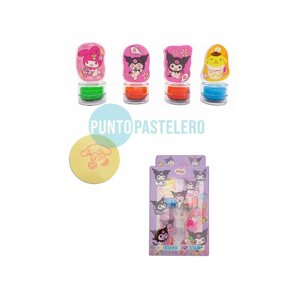 SET SELLITOS KUROMI (X 4 U.)