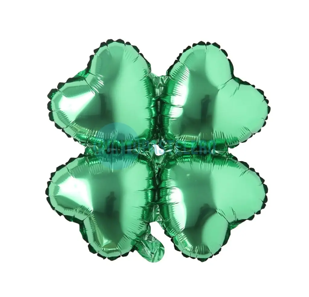 GLOBO METALIZADO TREBOL (45 CM) [C1-F6]