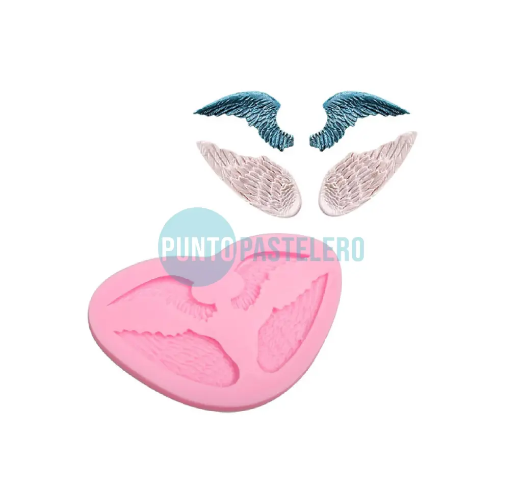 MOLDE DE SILICONA ALAS [C11]