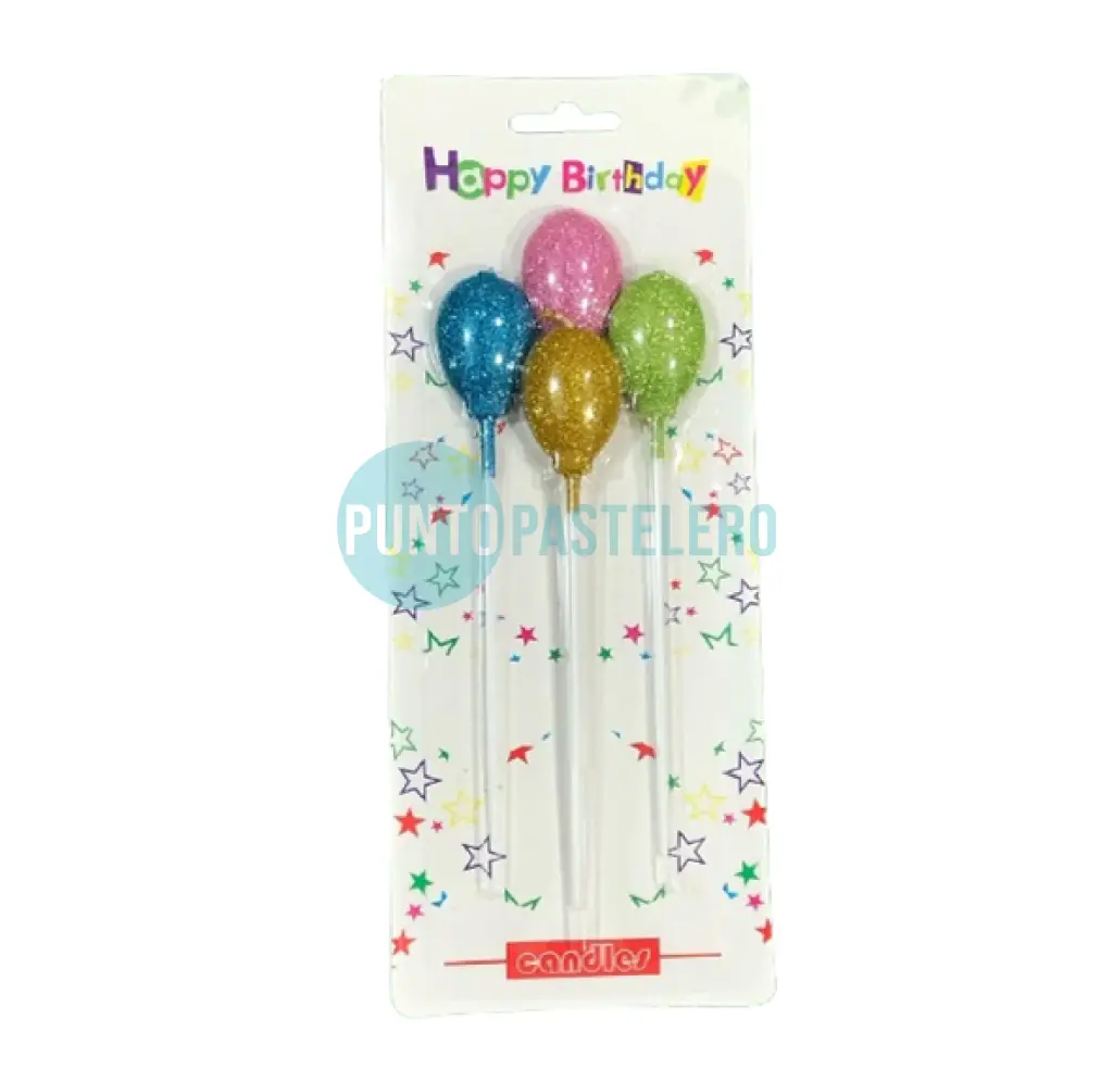 VELA GLOBITOS GIBRE (MULTICOLOR) (4 U.)