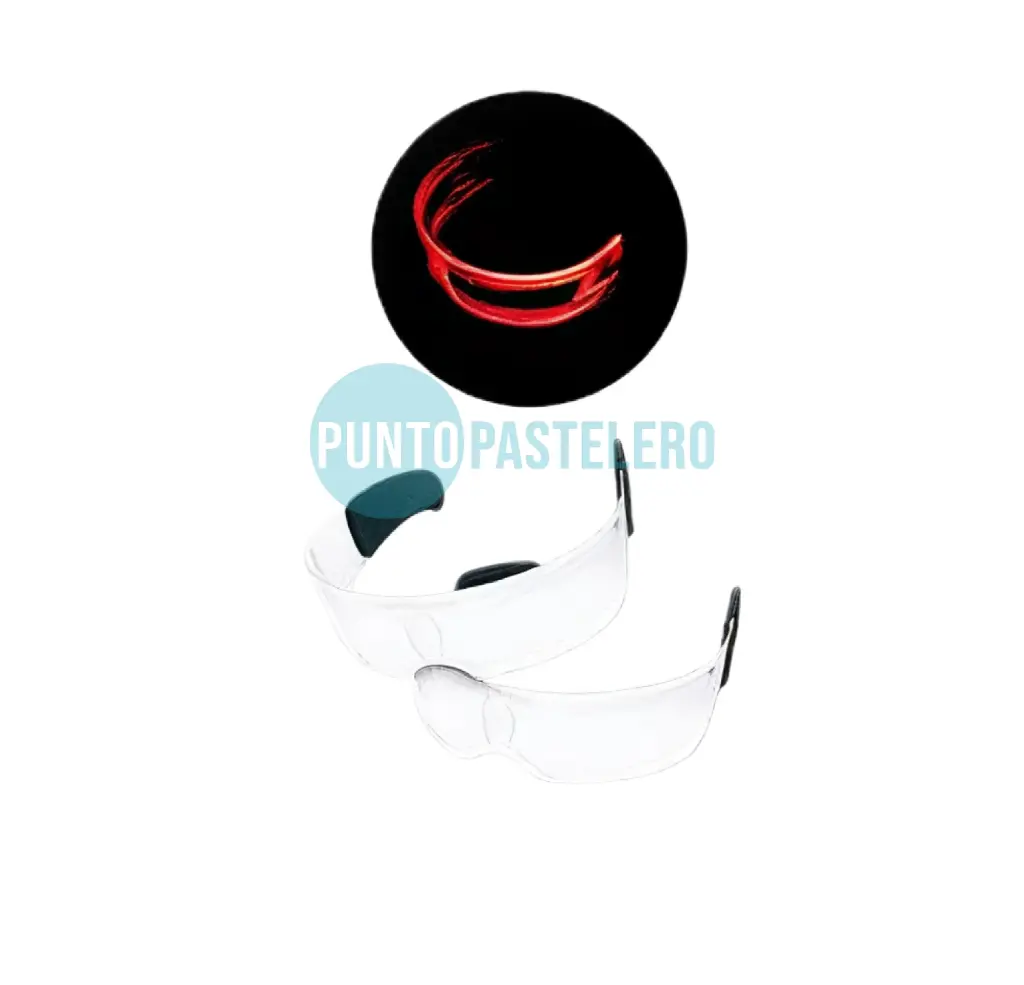 ANTEOJO ACRILICO CON LUZ LED (11 SECUENCIAS)