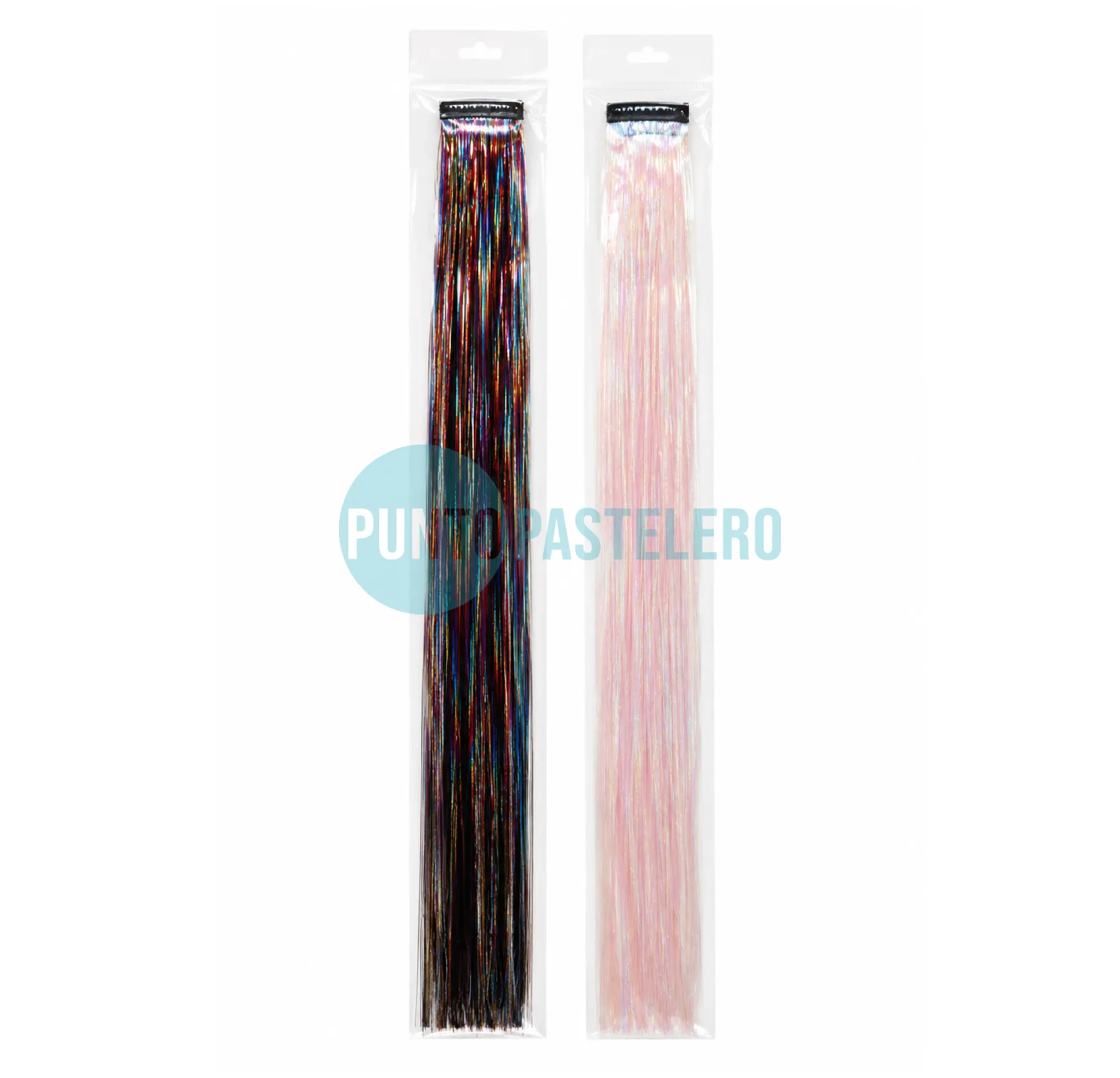 EXTENSION DE PELO METALIZADA COLORES SURTIDOS