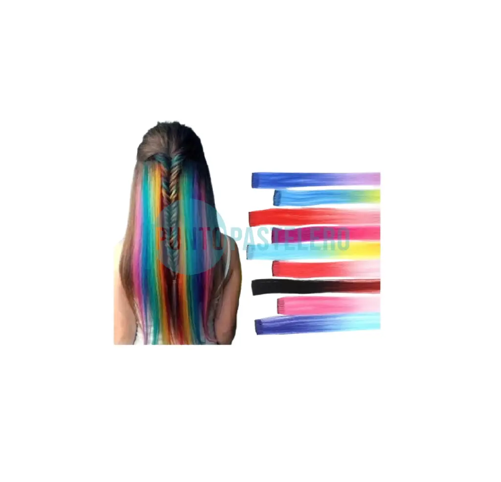EXTENSION DE PELO METALIZADA COLORES SURTIDOS