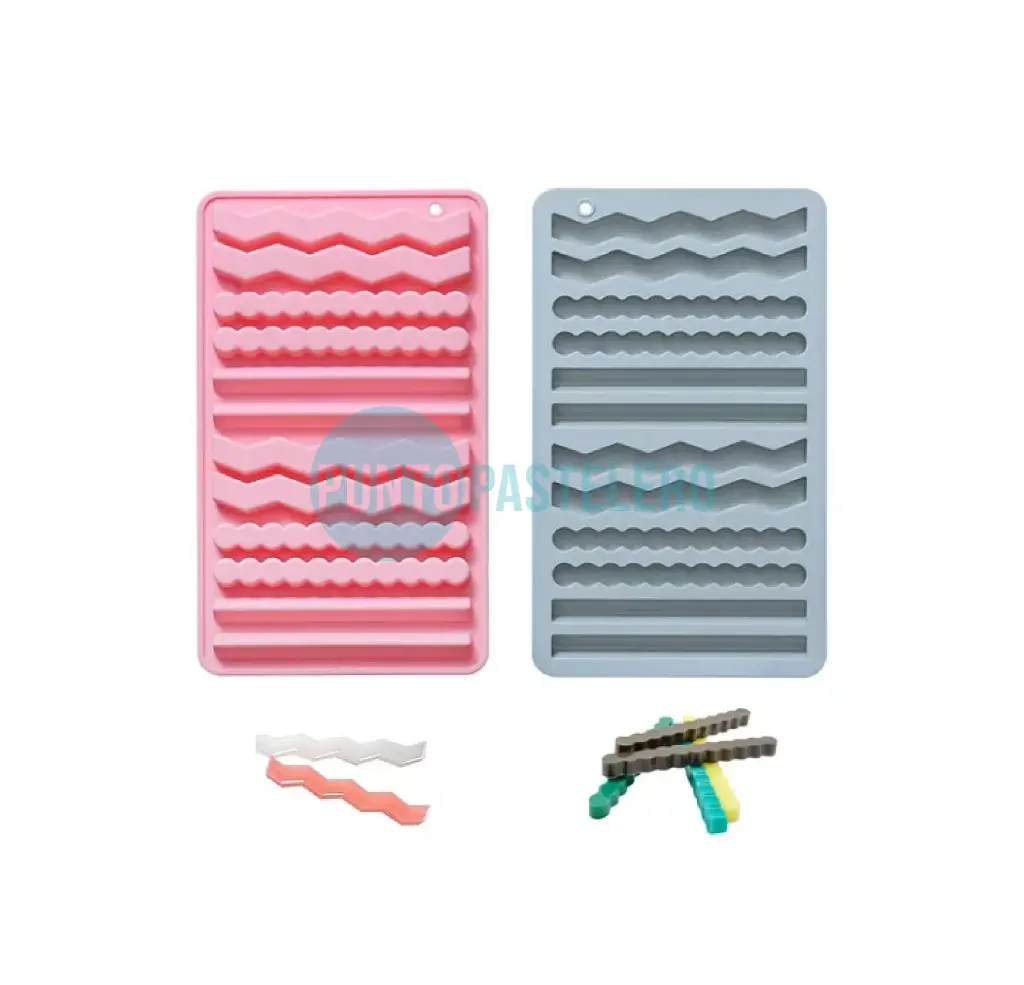 [00114839] MOLDE DE SILICONA BARRITAS SURTIDAS (20X12 CM) [P]