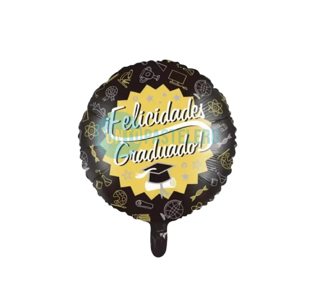 GLOBO METALIZADO GRADUADO 18" [37-2]