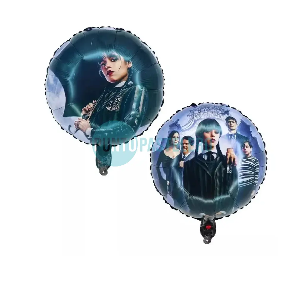 GLOBO METALIZADO MERLINA REDONDO (45 CM) [C1-A7]