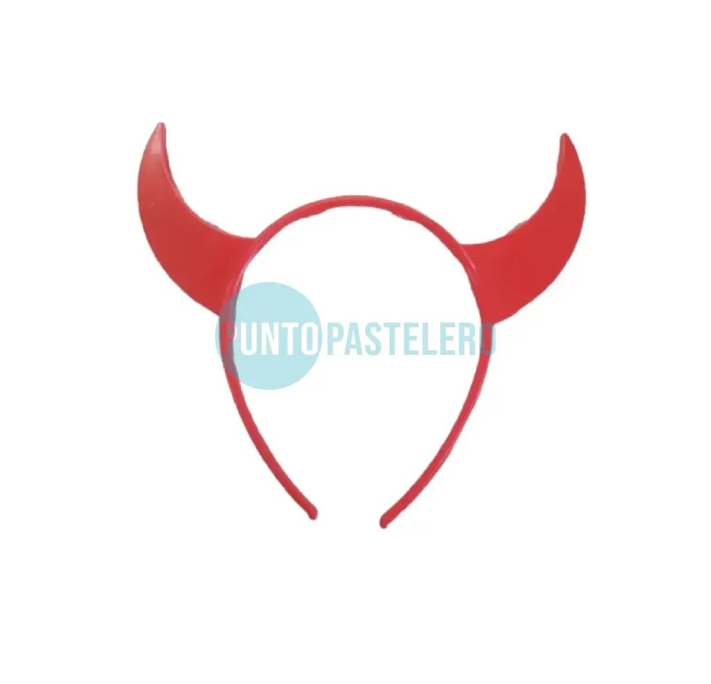 VINCHA DIABLITO PLASTICA ECONOMICA