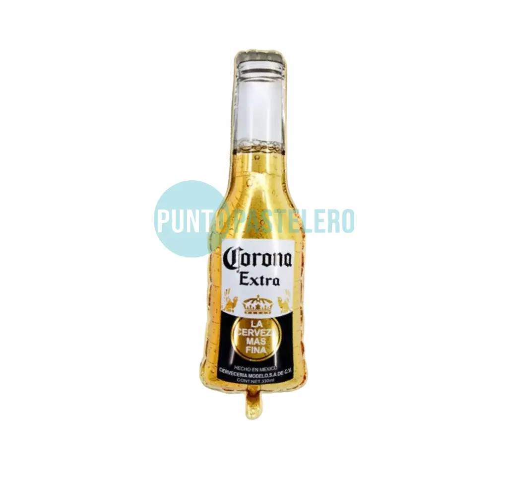 GLOBO METALIZADO CERVEZA CORONA (45 CM) [9-5] [X30 BIS]
