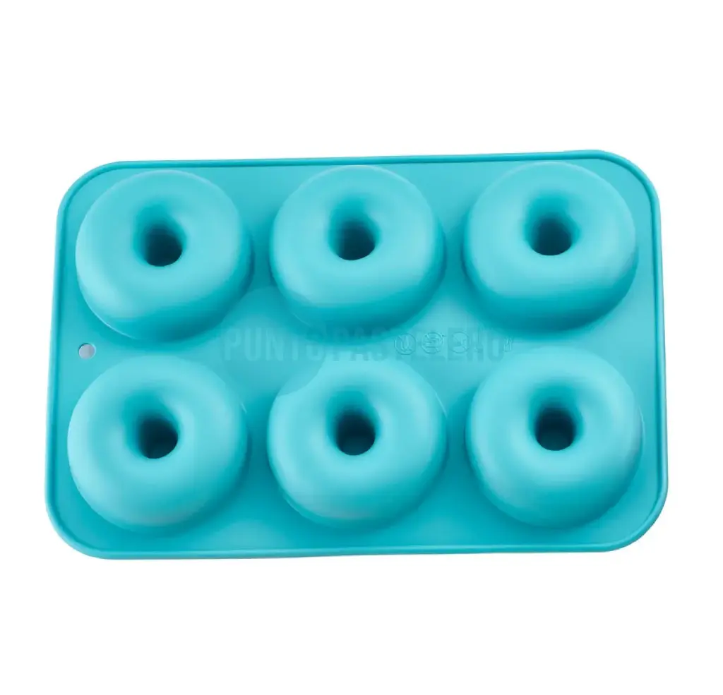 MOLDE SILICONA 6 DONAS (LW) [P]