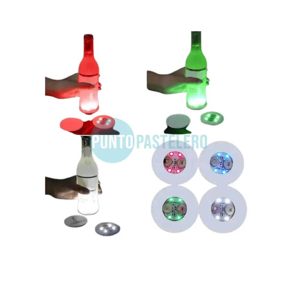 DISPOSITIVO LUMINOSO PARA VASO AUTOADHESIVO 3 SECUENCIAS (6 CM)