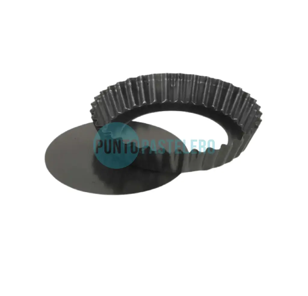 MOLDE TARTERA INDIVIDUAL ANTIADHERENTE DESMONTABLE (13 CM)