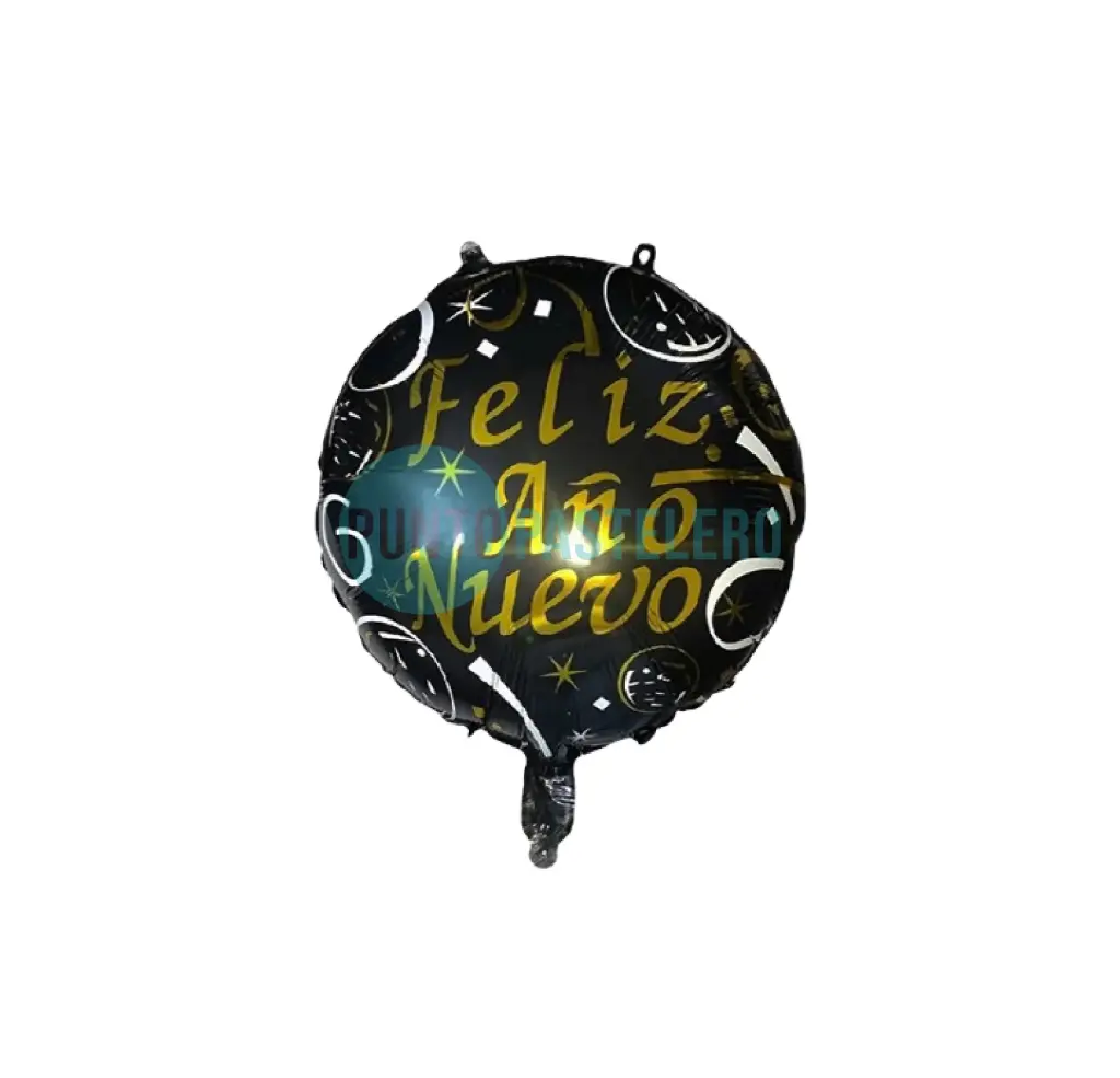 GLOBO METALIZADO AÑO NUEVO 18" [37-3]