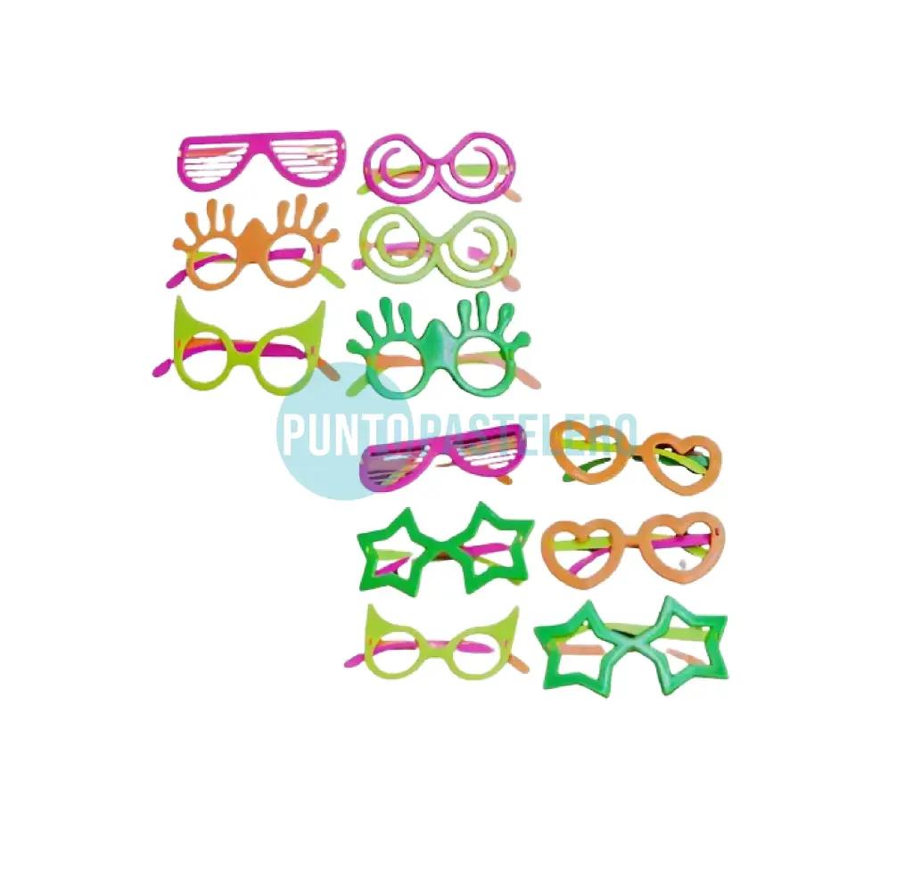 ANTEOJO FLUO SURTIDOS (X 4 U.)