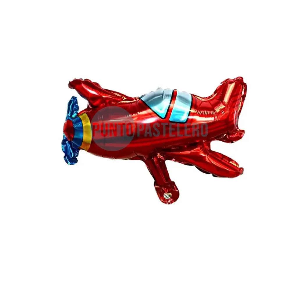 GLOBO METALIZADO AVION (35 CM) [13-2]