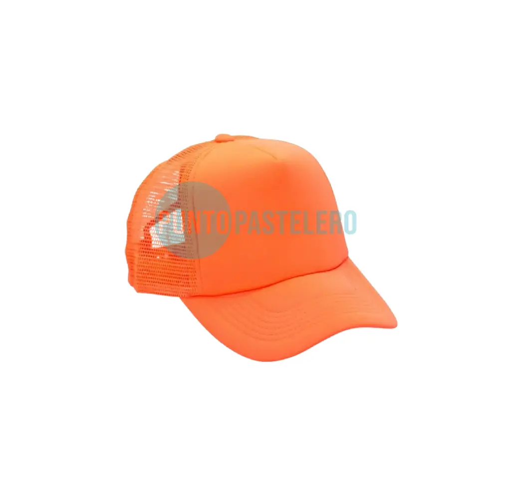 GORRA VISERA TRUCKER FLUO NARANJA
