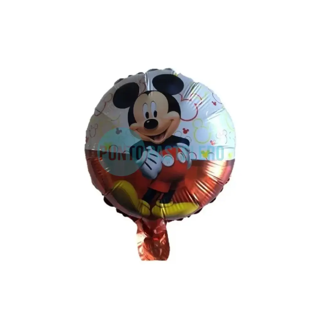 GLOBO METALIZADO MICKEY (23 CM) [C3-F3]
