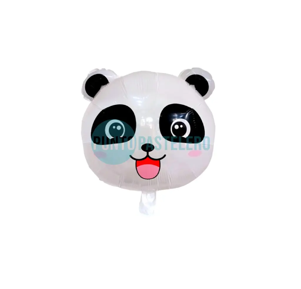 GLOBO METALIZADO CARA PANDA (45 CM) [7-3]