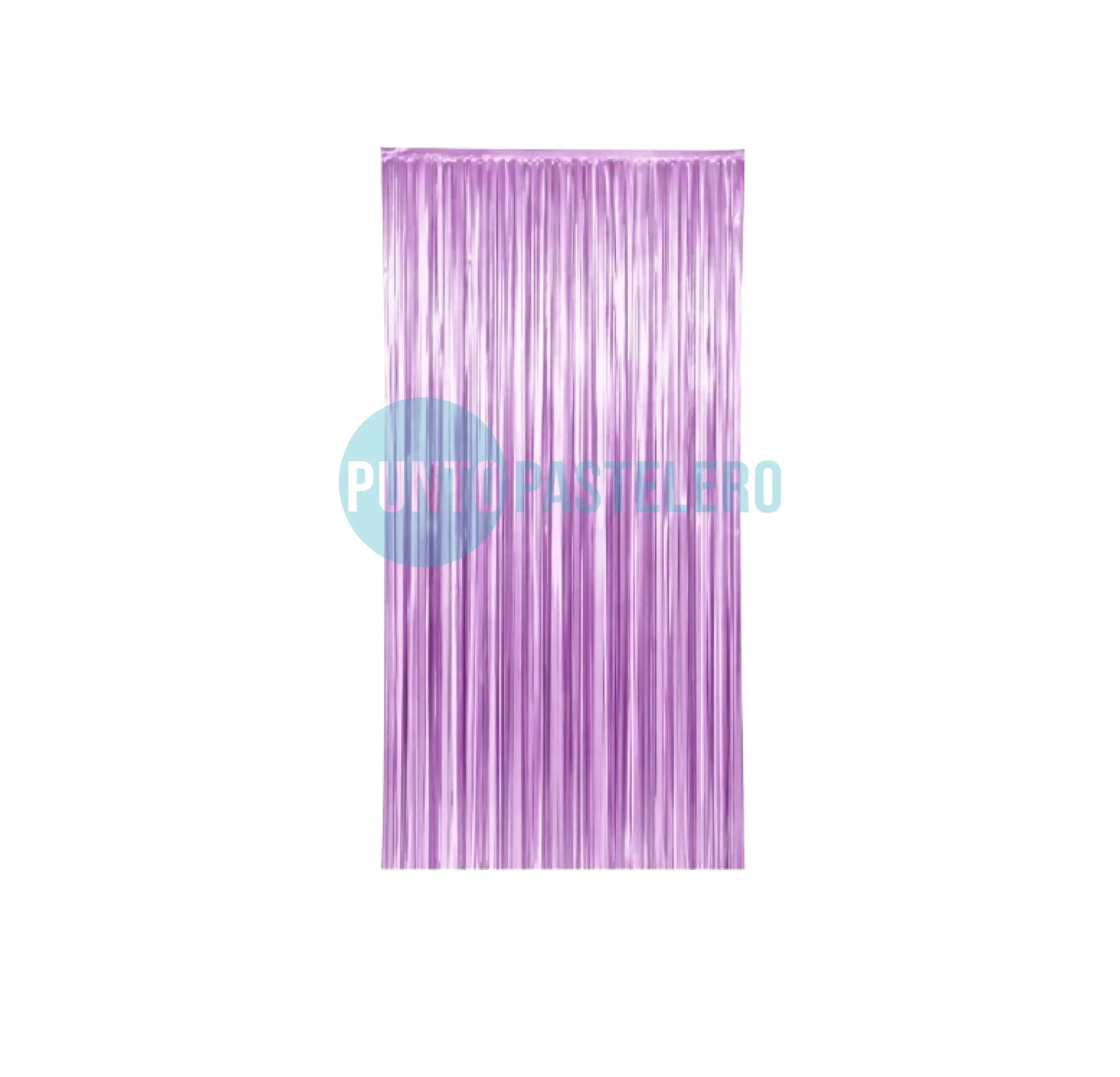 CORTINA METALIZADA LILA FRINGE (1 X 2 MT.)