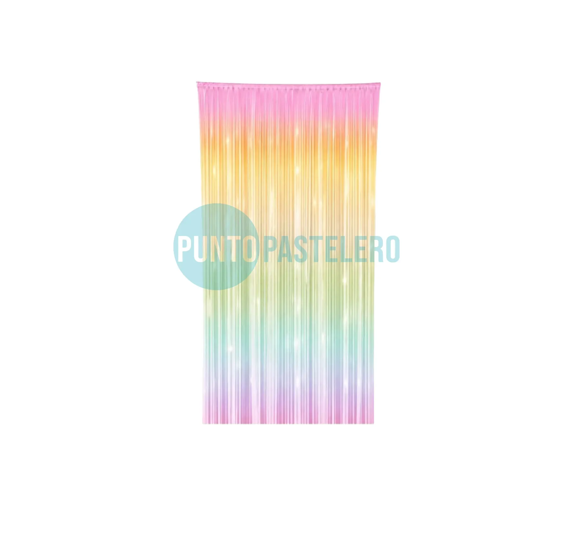 CORTINA FOIL FRINGE DEGRADE PASTEL (1 X 2 MT.)