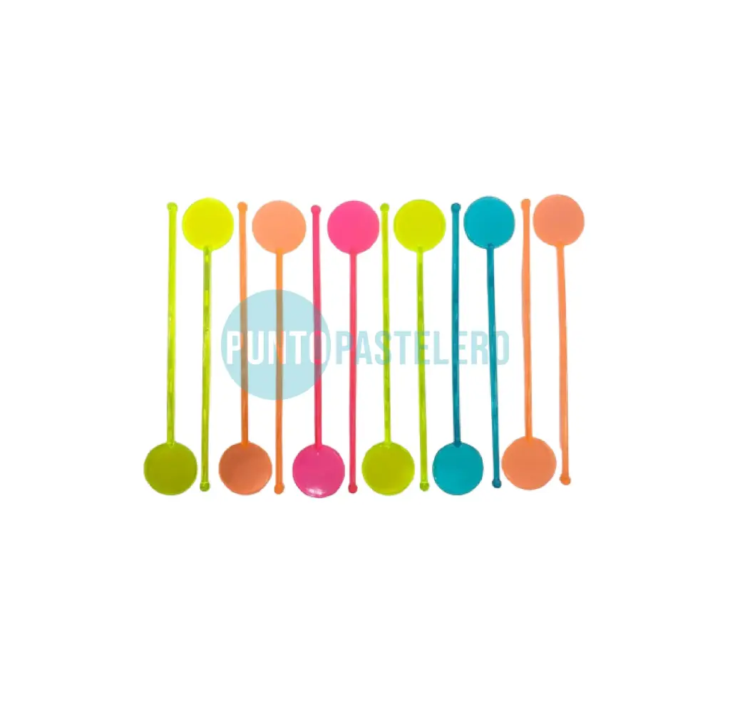 AGITADOR PARA TRAGOS CIRCULO 17 CM (X 12 U.)