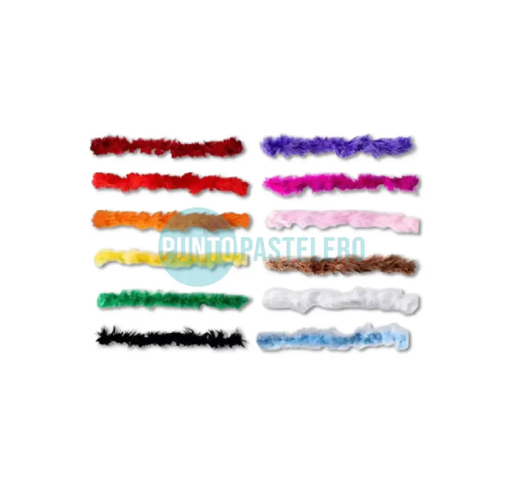 BOA CON PLUMAS 1.8 MT (COLORES VARIOS)