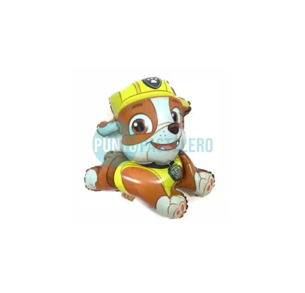 GLOBO METALIZADO PAW PATROL RUBBLE (40 CM) [27-4]