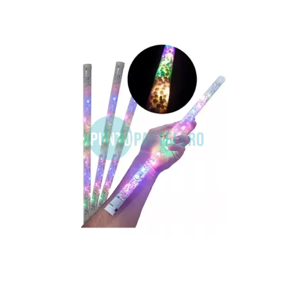 VARITA LUMINOSA CON BURBUJAS (45 CM.)