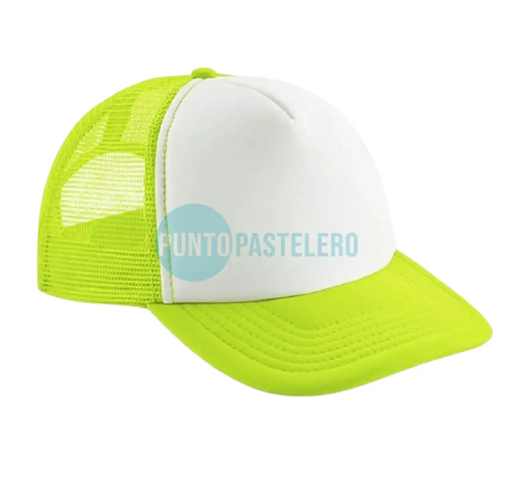 GORRA VISERA TRUCKER FLUO AMARILLO
