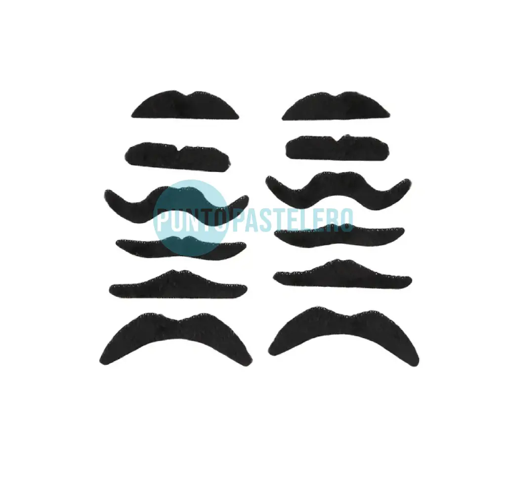 BIGOTE ARTIFICIAL MODELOS SURTIDOS (X 6 U.)
