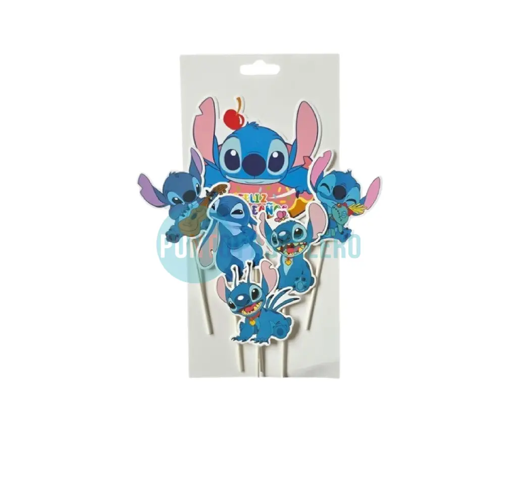SET TOPPERS STITCH Y ANGELA (X 6 U.)
